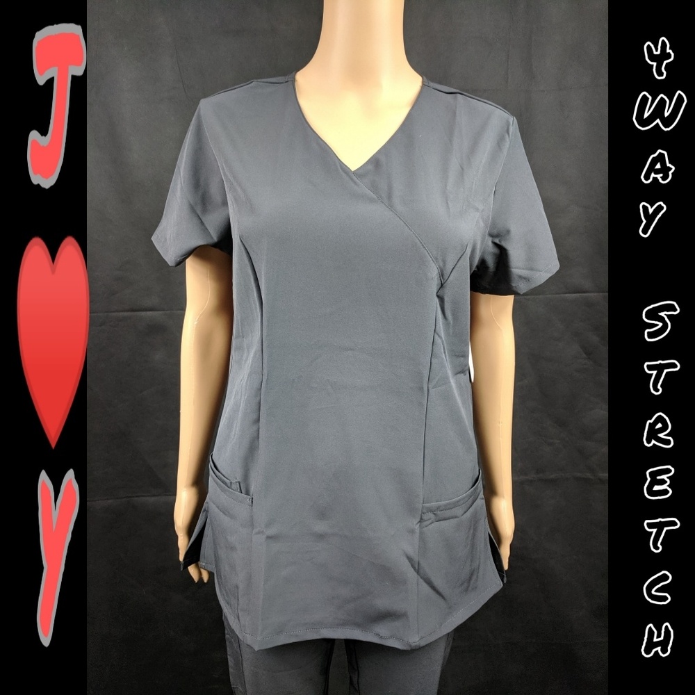 🏪 SUPER COMFORTABLE & FUNCTIONAL JOY SCRUB TOP 🏪